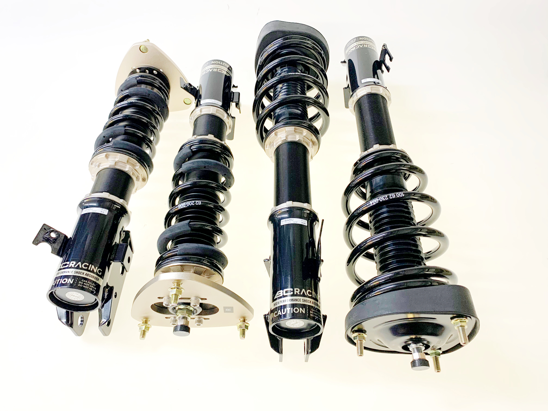 BC RACING BR ALUSTASARJA F-03 **ERIKOISTARJOUS!**