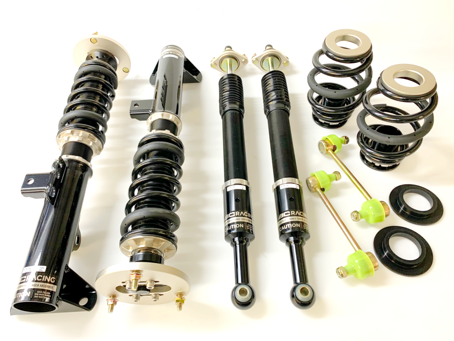 BC RACING BR ALUSTASARJA I-01 **ERIKOISTARJOUS!**