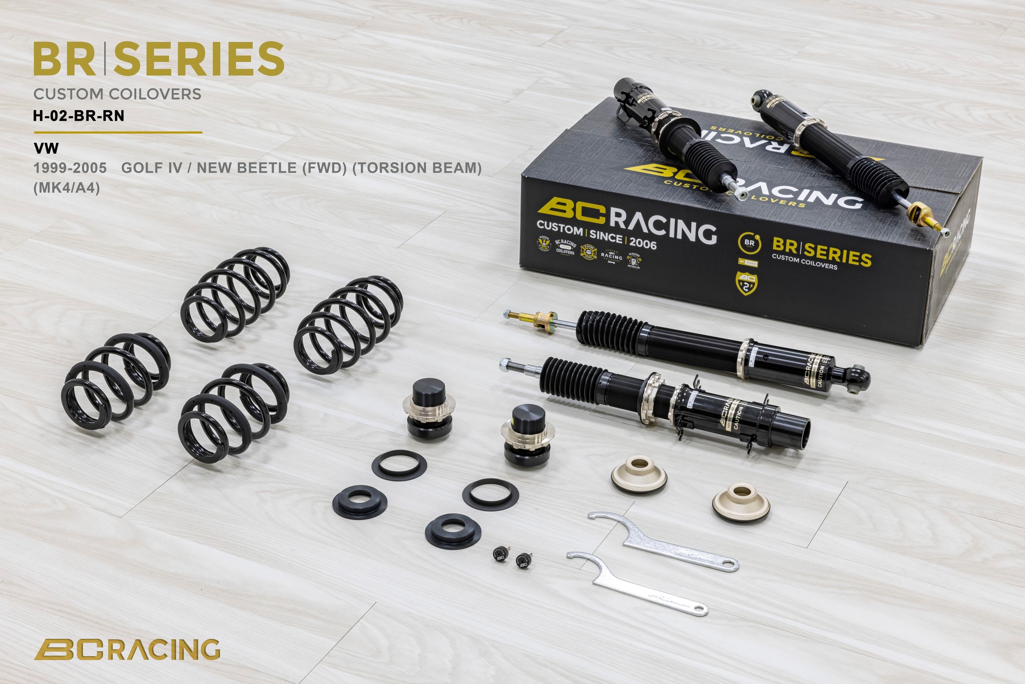 BC RACING BR ALUSTASARJA H-02 EXTREME DROP **ERIKOISTARJOUS**