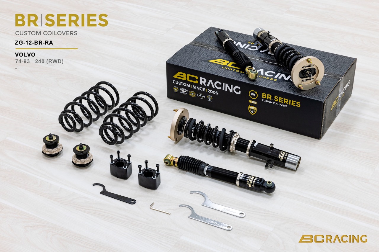 BC RACING BR ALUSTASARJA ZG-12 **ERIKOISTARJOUS**