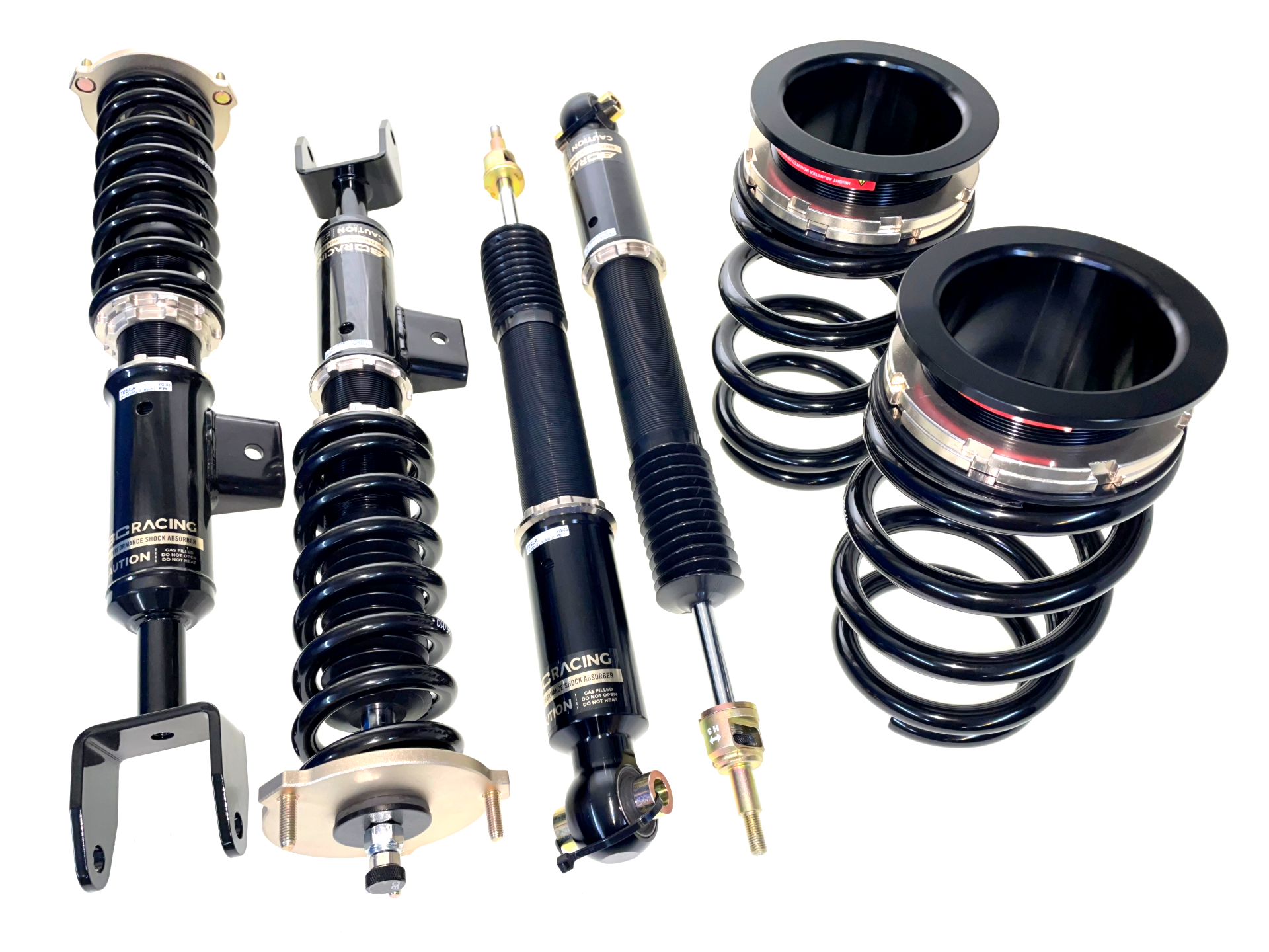 BC RACING BR ALUSTASARJA YG-16 (OEM KORKEUTEEN JA KOROTUKSEEN)