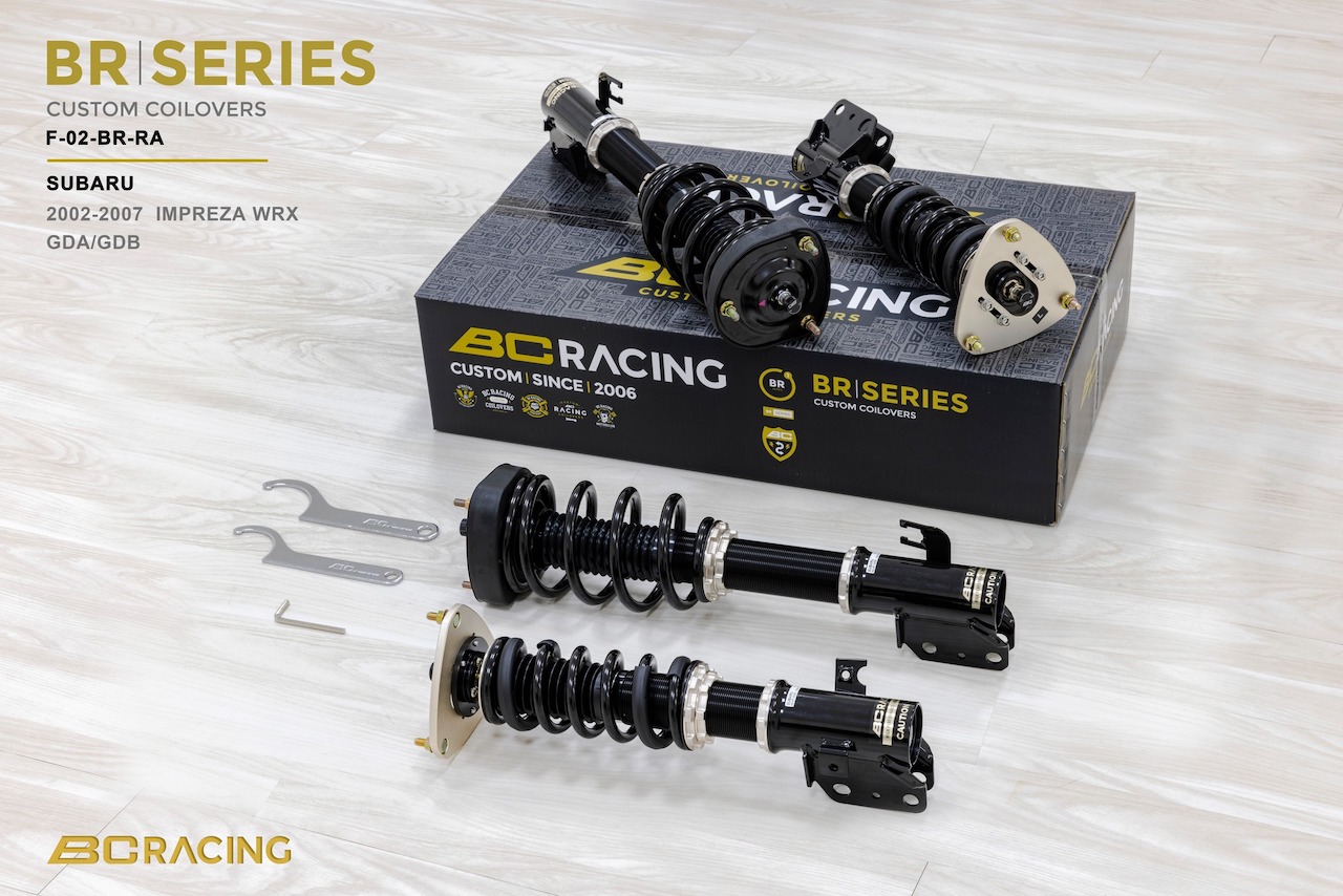 BC RACING BR ALUSTASARJA F-02
