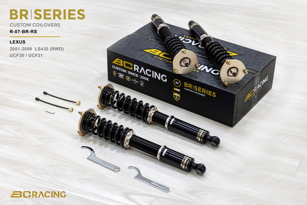 BC RACING BR ALUSTASARJA R-07 EXTREME DROP