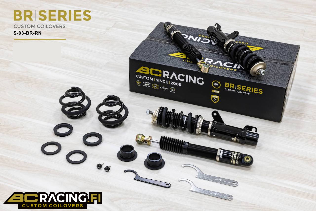 BC RACING BR ALUSTASARJA S-03 EXTREME DROP