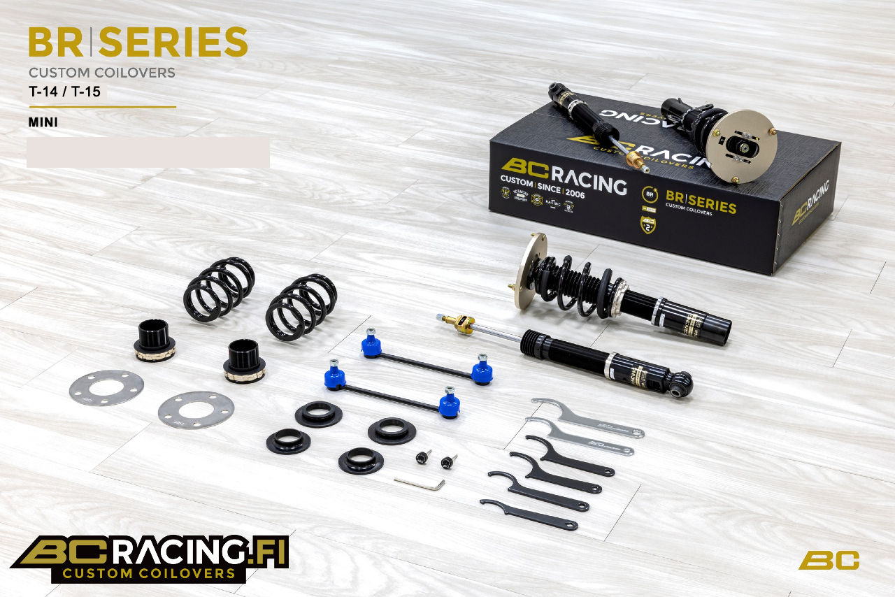 BC RACING BR ALUSTASARJA T-15