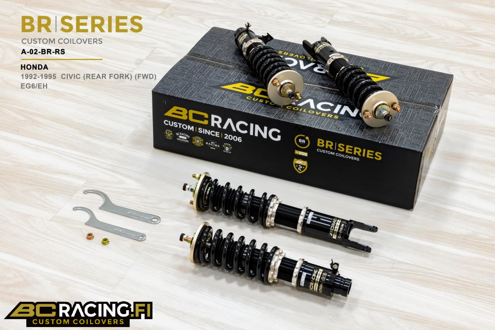 BC RACING BR TRACK ALUSTASARJA A-02