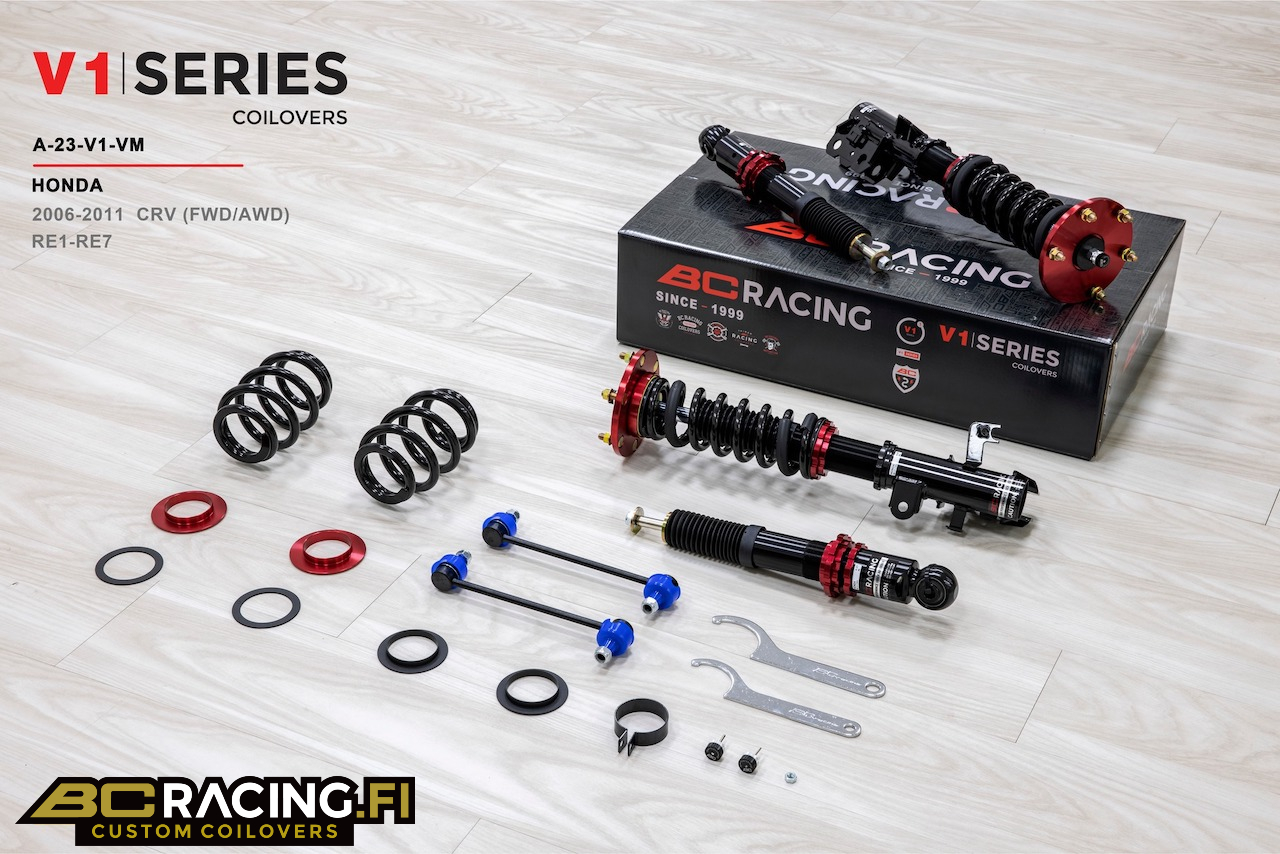 BC RACING V1 ALUSTASARJA A-23