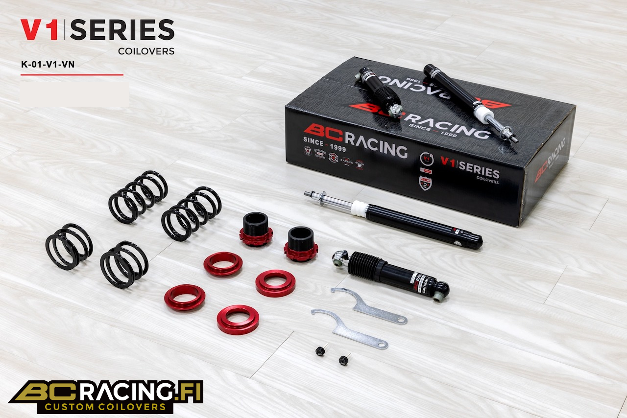 BC RACING V1 ALUSTASARJA K-01