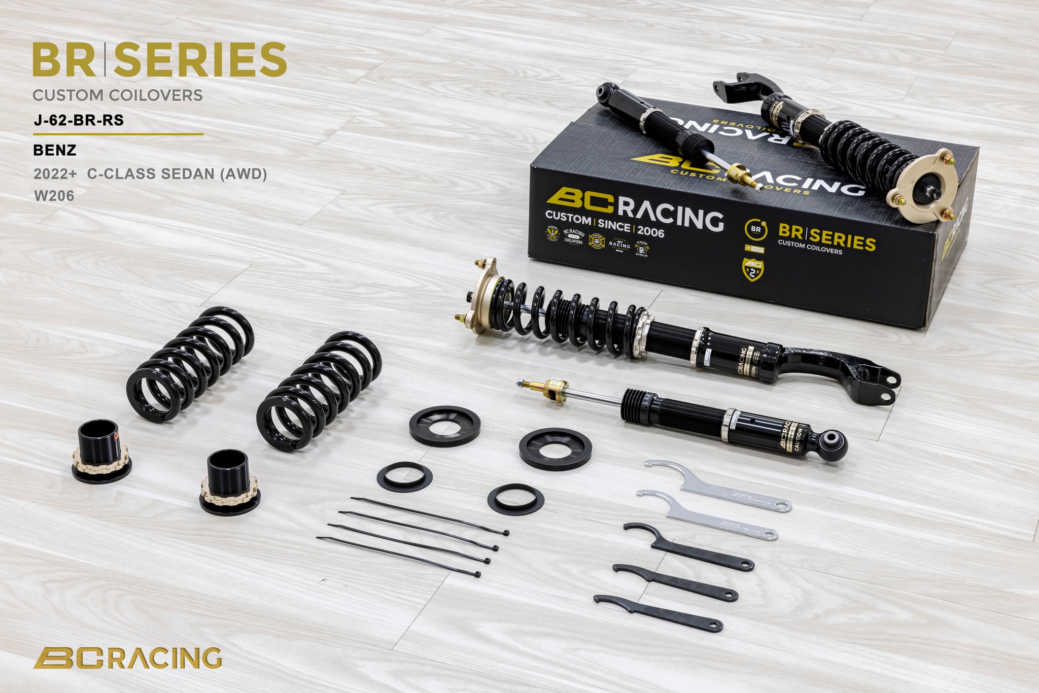 BC RACING BR ALUSTASARJA J-62